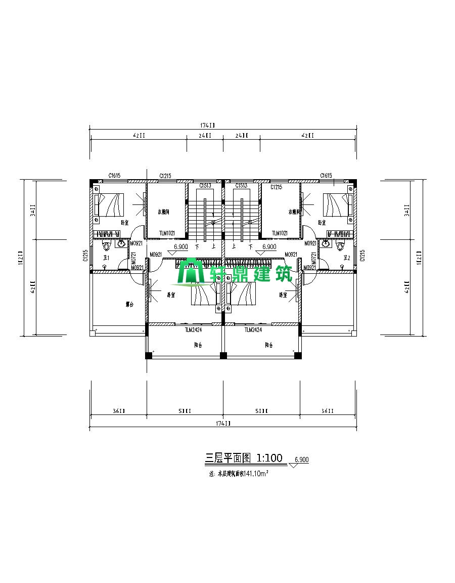 雙拼戶型設(shè)計(jì) 雙拼戶型設(shè)計(jì)