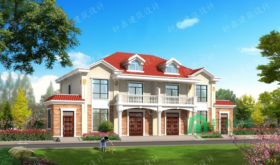 經(jīng)典二層雙拼自建別墅設(shè)計圖.jpg 經(jīng)典二層雙拼自建別墅設(shè)計圖.jpg